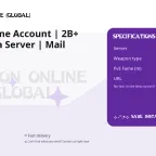 Albion Online Account | 2B+ Fame | Asia Server | Mail Included