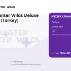 Monster Hunter Wilds Deluxe Edition PS5 (Turkey)