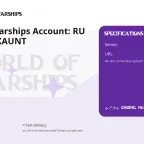 World of Warships Account: RU Server, AKKAUNT