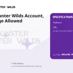 Monster Hunter Wilds Account, Data Change Allowed