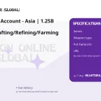 Albion Online Account - Asia | 1.25B Fame | T8 Gathering/Crafting/Refining/Farming