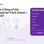 Path of Exile 2 King of the Faridun Supporter Pack Steam | Original Email