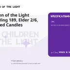 Sky: Children of the Light Account - Wing 189, Elder 2/6, 614 Ascended Candles