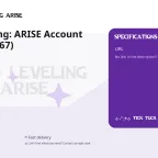 Solo Leveling: ARISE Account Sale
