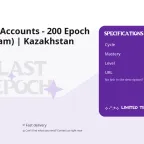 Last Epoch Accounts - 200 Epoch Points (Steam)