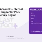 Last Epoch Accounts - Eternal Vanquisher Supporter Pack (Steam)