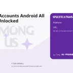 Among Us Accounts Android All DLC Skins Unlocked