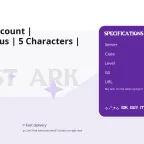 Lost Ark Account | EUC-Arcturus | 5 Characters | 900k Gold