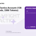 Teamfight Tactics Account (138 Little Legends, 3300 Tokens)