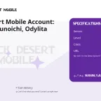 Black Desert Mobile Account: Level 115 Kunoichi, Odylita Server