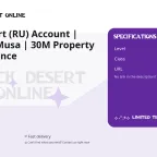 Black Desert (RU) Account | Level 18 | Musa | 30M Property | 400K Balance