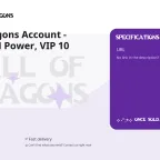 Call of Dragons Account - KD974, 24M Power, VIP 10