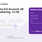 Albion Online ZvZ Account with 2B Fame, T8 Gathering, and 13.1M Silver