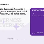 NTE (Neverness to Everness) Accounts | Zhanku + sign blackbird + sign