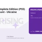V Rising Complete Edition (PS5) Ready Account - Ukraine