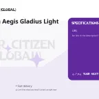 Star Citizen Aegis Gladius Light Fighter