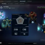 Dota 2 Accounts - Vispa Arcana, Kunkka Shoulders, 1000 MMR, China Region