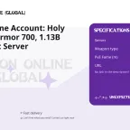 Albion Online Account: Holy 742+, Full Armor 700, 1.13B Fame, West Server