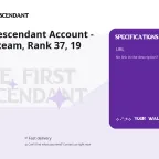 The First Descendant Account - NEXON + Steam, Rank 37, 19 Characters