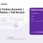Escape from Tarkov Account | Edge of Darkness | Full Access