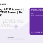 Solo Leveling: ARISE Account | 375 SSR | 2.725M Power