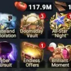 Doomsday Account - HQ 25, VIP 10, 110M Power