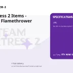 Team Fortress 2 Items - Australium Flamethrower