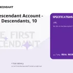 The First Descendant Account - Rank 24, 10 Descendants, 10 Weapons