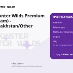 Monster Hunter Wilds Premium Deluxe (Steam) - Turkey/Kazakhstan/Other