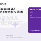 Naraka: Bladepoint SEA Account with Legendary Skins