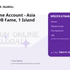 Albion Online Account - Asia Server, 1.99B Fame, 1 Island Max