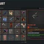 Rust Account (PC) - 4190 Hours, NINJA SUIT, Tacularr AR, Vice Hammer, Friday the 13th