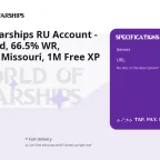 World of Warships RU Account - 11 Years Old, 66.5 WR, Enterprise, Missouri, 1M Free XP
