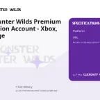 Monster Hunter Wilds Premium Deluxe Edition Account - Xbox, Data Change