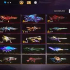 Free Fire Accounts - Level 70 Master Rank Account
