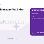 Brawlhalla Metadev Val Skin - Rare Skin
