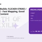 Path of Exile Builds: FLICKER STRIKE / FLASH STRIKE - Fast Mapping, Good Damage, All Content