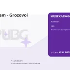 PUBG PC Item - Grozovoi vershitel