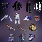 PUBG Items: 17Shou's Beast Mega Bundle + 270 G-Coin