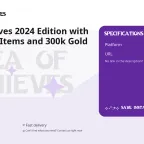 Sea of Thieves 2024 Edition with 200 Twitch Items and 300k Gold