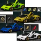 PUBG Accounts - 3x Lamborghini, Ducati, Aug Blaster Lvl 6 (Killchat), 3x Progressive
