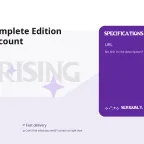 V Rising Complete Edition PS4/PS5 Account