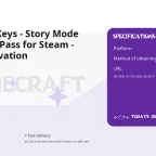 Minecraft Keys - Story Mode Adventure Pass for Steam