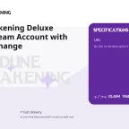 Dune: Awakening Deluxe Edition - Steam Account with Full Data Change