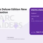 ARC Raiders Deluxe Edition New Account Creation