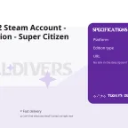 Helldivers 2 Steam Account - Turkey Region - Super Citizen Edition