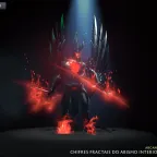 Dota 2 Items: Arcana on the Blade of Terror Fractal Horns