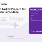 Escape from Tarkov Prepare for Escape Edition Euro/Global