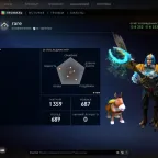 Dota 2 Accounts | 1800 MMR, 8252 Behavior Score, 1359 Matches, CS2 PRIME