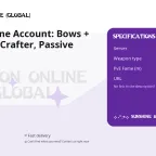 Albion Online Account: Bows + Crossbows Crafter, Passive Income